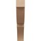 Ekena Millwork 3-inch W x 16-inch D x 16-inch H Valencia Rough Cedar Woodgrain TimberThane Knee Brace, Primed BRCUR03X16X16VALRCPR - alternate 2
